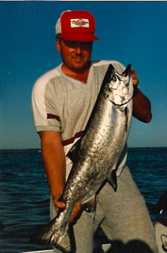 greg with salmon